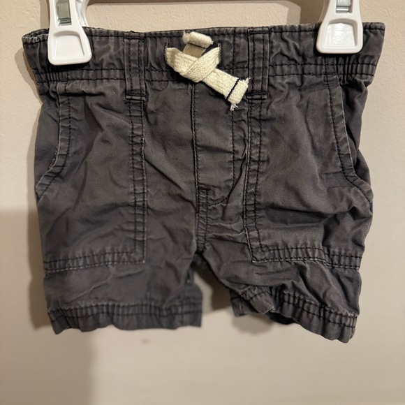 Carters | Dark Gray Charcoal Baby/Toddler Shorts | Size 9 Months - Picture 3 of 4